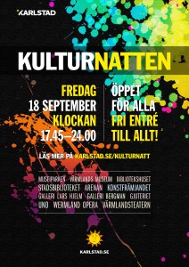 kulturnatten karlstad 2016 kulturnatten karlstad 2016