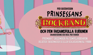 Jullovsteater med Prinsessan och hennes rockgäng