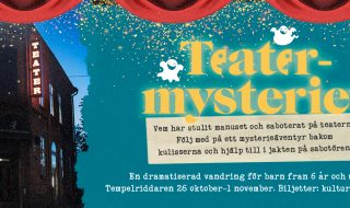 Teatermysterie på höstlovet!