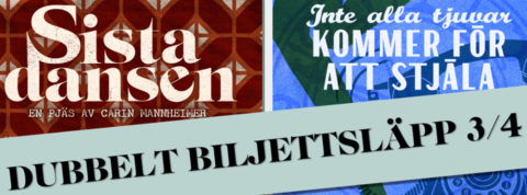 Dubbelt biljettsläpp 3 april